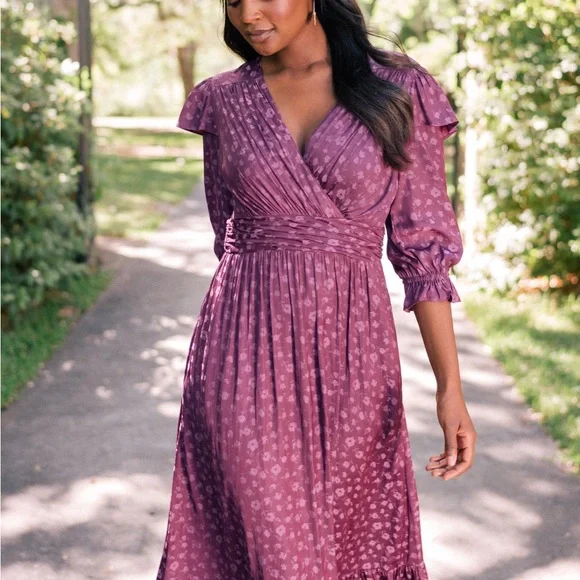 Gal meets glam purple dress deals